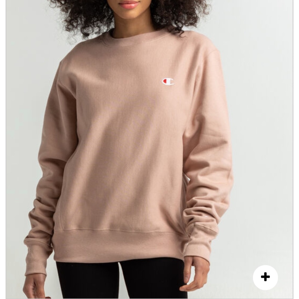 Champion sweatshirt in dust pink